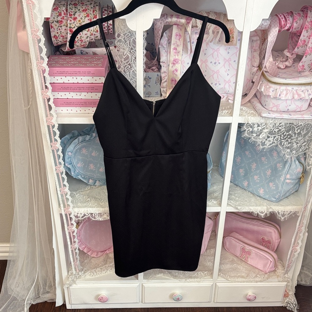 NBD Black Mini Dress